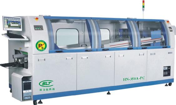 頂級大型無鉛電腦氮氣雙波峰焊錫機